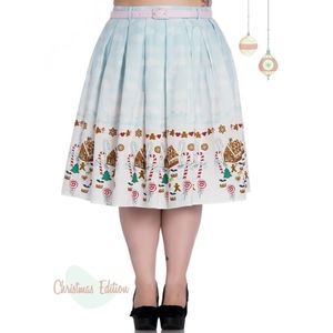FINAL PRICE DROP Hell Bunny Christmas skirt 2xl